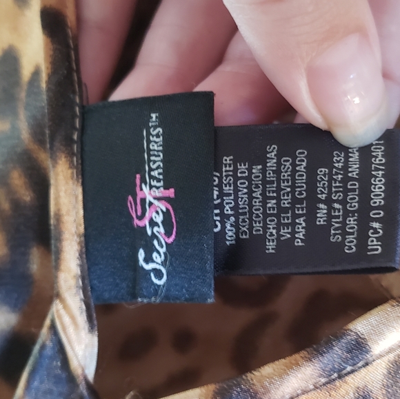 Leopard Print Slip Dress - Picture 7 of 8